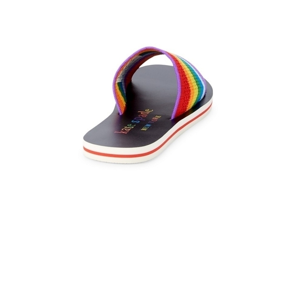kate spade new york Spectrum Rainbow Sandals size 7 new in box - Picture 3 of 8